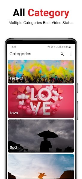Play APK Full Screen Video Status  and enjoy Full Screen Video Status with UptoPlay com.full.screen.whatsapp.video.status