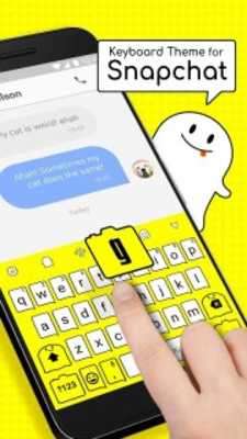 Play Fun Keyboard Theme for Snapchat 