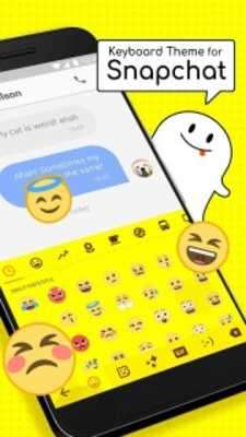 Play Fun Keyboard Theme for Snapchat 