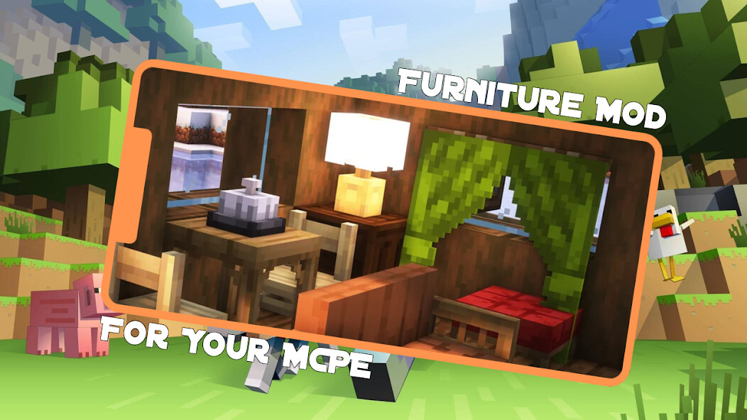 Play Furniture MOD For MCPE 