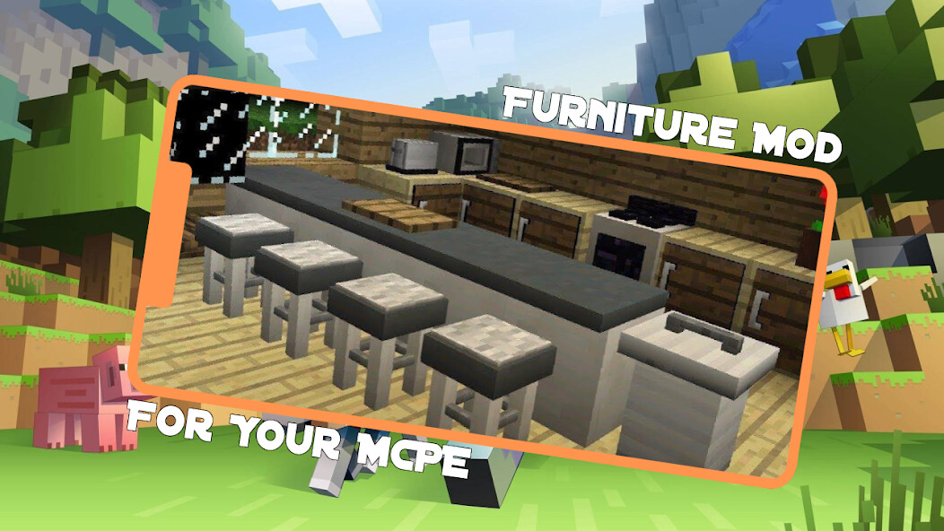 Play Furniture MOD For MCPE 