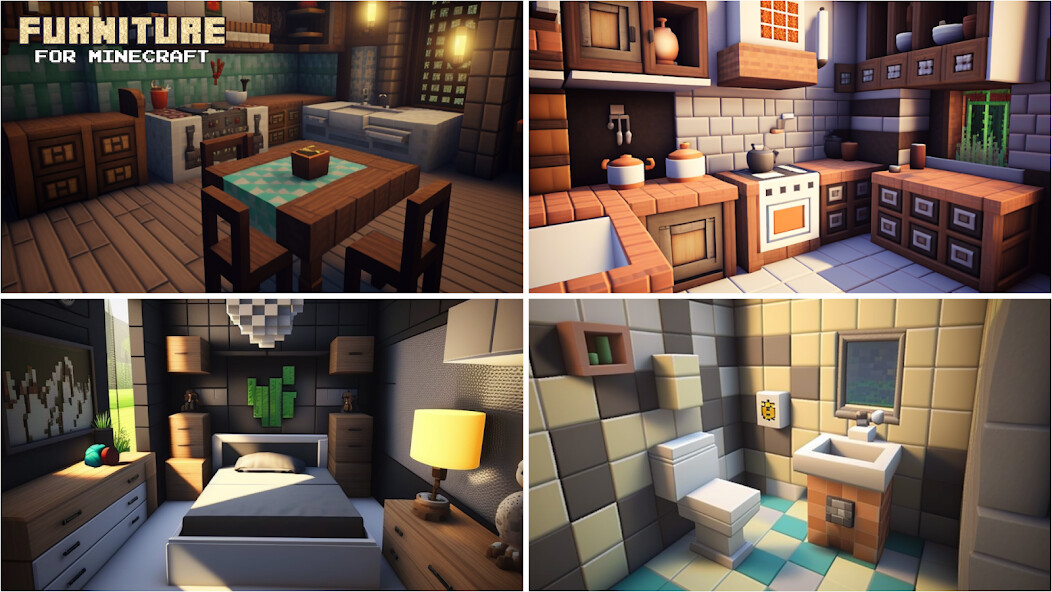 Play Furniture mod for minecraft 