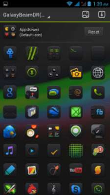 Play GalaxyBeamDR GOLauncher EX Theme 