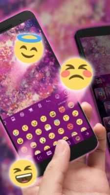 Play Galaxy Feather Keyboard Theme&Dream Feather Theme 