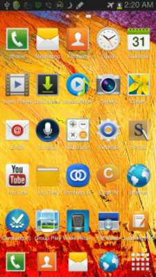 Play Galaxy Note 3 Theme Go Launche 