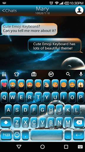 Play APK Galaxy Star Emoji Keyboard  and enjoy Galaxy Star Emoji Keyboard with UptoPlay emoji.keyboard.emoticonkeyboard