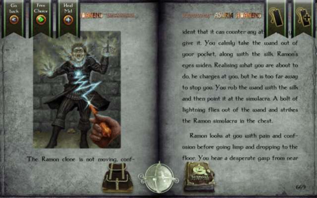 Play Gamebook Adventures 12: Asuria Awakens 