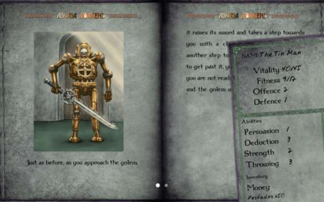 Play Gamebook Adventures 12: Asuria Awakens 