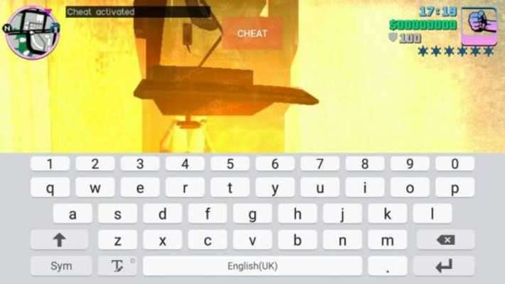 Play Game Keyboard for GTA VC 