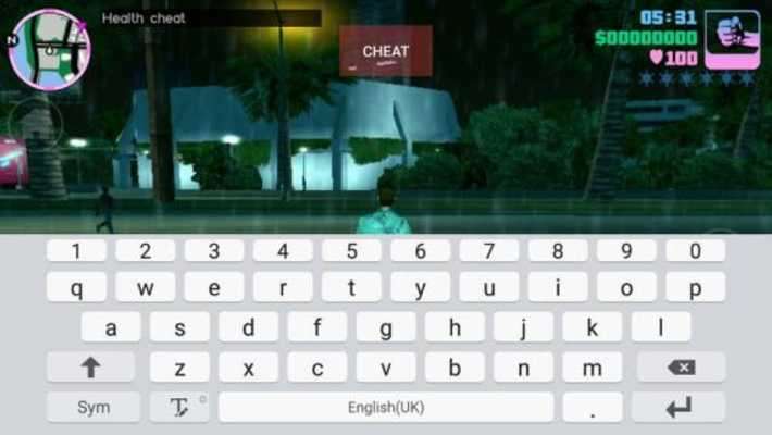 Play Game Keyboard for GTA VC 