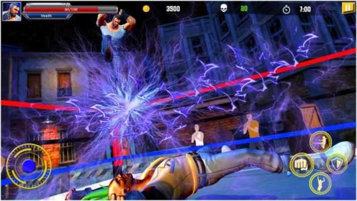 Play Gangster Street Fighting 3d-Kung Fu Wrestling Game 