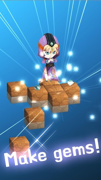 Play APK Gem Girl: Grow Gem  and enjoy Gem Girl: Grow Gem with UptoPlay 