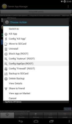 Play Gemini App Manager 