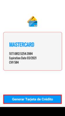 Play Generador de Tarjetas de Credito 