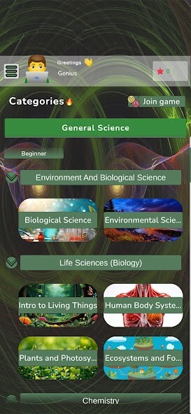 Play APK General Science Knowledge Test  and enjoy General Science Knowledge Test with UptoPlay com.hellgeeks.General_Science_Knowledge_Test