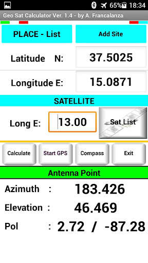 Play APK Geo Sat Calculator  and enjoy Geo Sat Calculator with UptoPlay appinventor.ai_agf_ct59.GeoSatCalculator