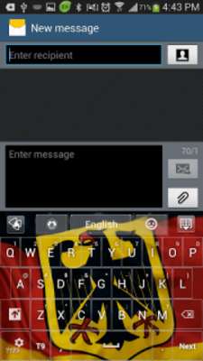 Play German GO Keyboard HD theme 