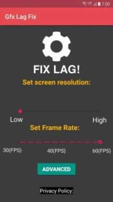 Play GFX Tool for PUBG - Lag Fix 