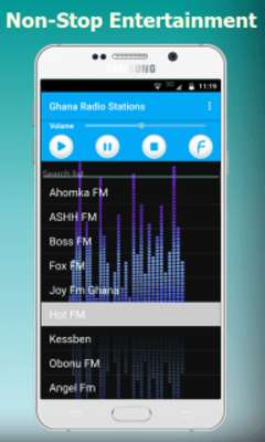 Play Ghana Radio FM Stations 