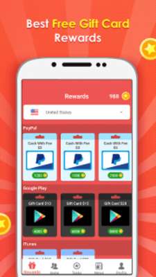 Play Gift Wallet - Free Reward Card 