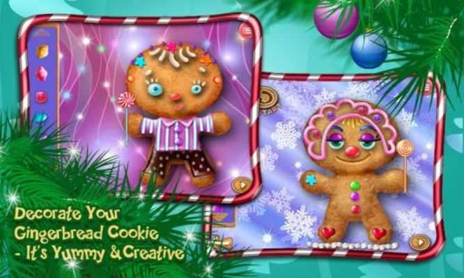 Play Gingerbread Dress Up XMAS Game 