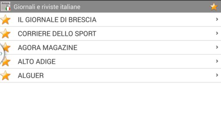 Play Giornali e riviste italiane Play Giornali e riviste italiane