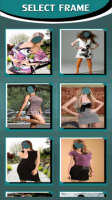 Play Girl Short Dress Photo Montage 