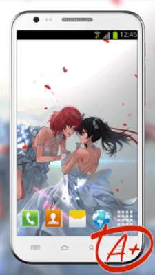 Play Girls Wedding Anime Live Wallpaper 