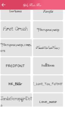 Play Girly Fonts Free 