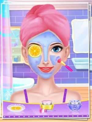 Play Glam doll makeover Play Glam doll makeover