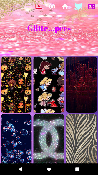 Play Glitter Live Wallpapers Play Glitter Live Wallpapers