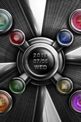 Play GlossyMetal LiveWallpaper 