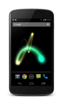 Play Glowing Snake Live Wallpaper 