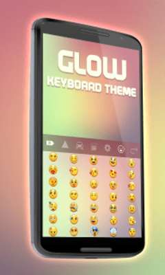 Play Glow Keyboard Theme 