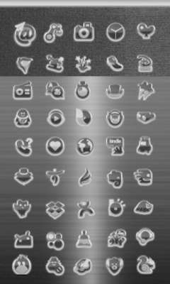 Play Glowsilver Icon Pack 