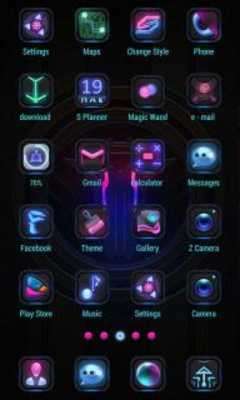Play Glowy GO Launcher 