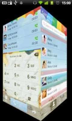 Play GO Contacts Beach theme 