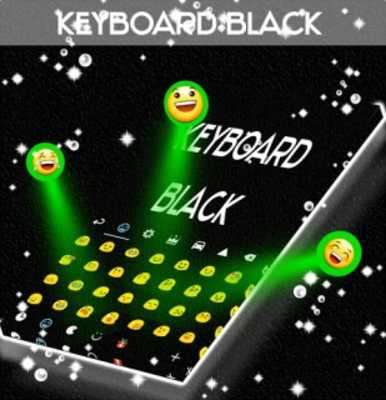 Play GO Keyboard Black and White 