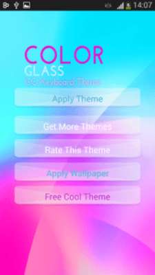 Play GO Keyboard Color Glass Theme Play GO Keyboard Color Glass Theme
