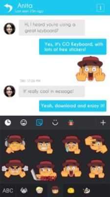 Play GO Keyboard Sticker Flippy 