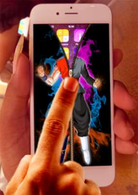 Play Goku Black Goku Lock Screen 
