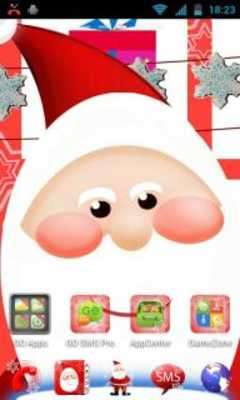 Play GO Launcher EX Santa Claus 