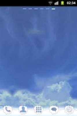 Play GO Launcher EX Theme Clouds 