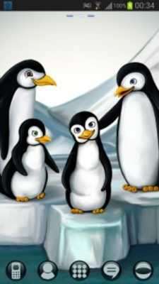 Play GO Launcher EX Theme penguins 