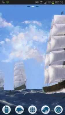 Play GO Launcher EX Theme Sea Ship 