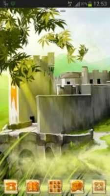 Play GO Launcher Stronghold Castle 
