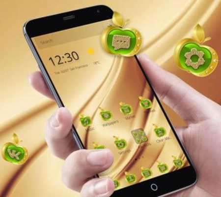 Play Gold Apple Luxury Theme 