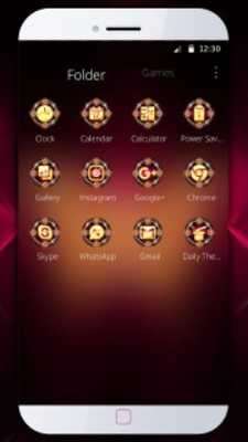 Play Golden Butterfly Dark Pink Gemstone Theme 