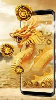 Play Golden Chinese dragon style launcher 