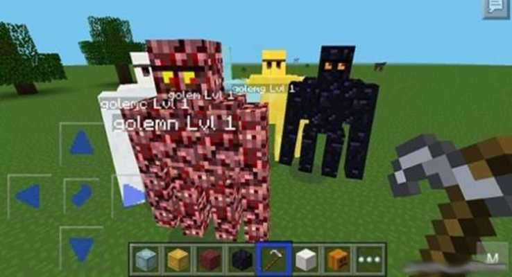 Play Golems Mod For Minecraft 